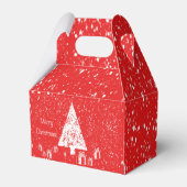 クリスマス・スモール・フェイスボックス フェイバーボックス (裏面サイド)