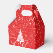 クリスマス・スモール・フェイスボックス フェイバーボックス (正面サイド)