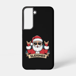 クリスマス スライガー サンタ ロック クリスマス ロッカー SAMSUNG GALAXY S22ケース