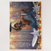 クリスマス・スリッパジョー・ゲイプライドがLGBTQIAシルブを贈る ジグソーパズル (縦)