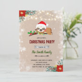 クリスマス・スロースの招待状 招待状 (スタンド正面)