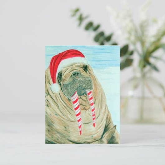 クリスマス・セイウラス シーズンポストカード (スタンド正面)