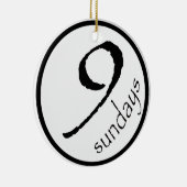 クリスマス セラミックオーナメント (右)