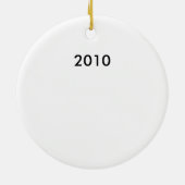 クリスマス セラミックオーナメント (裏面)