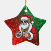クリスマス セラミックオーナメント (裏面)