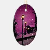 クリスマス セラミックオーナメント (右)