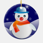 クリスマス セラミックオーナメント (裏面)