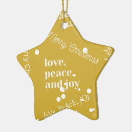 クリスマス セラミックオーナメント