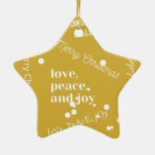 クリスマス セラミックオーナメント (裏面)