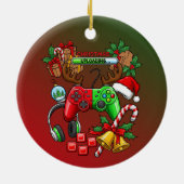 クリスマス セラミックオーナメント (裏面)
