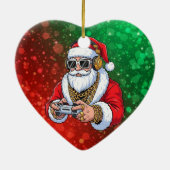 クリスマス セラミックオーナメント (裏面)