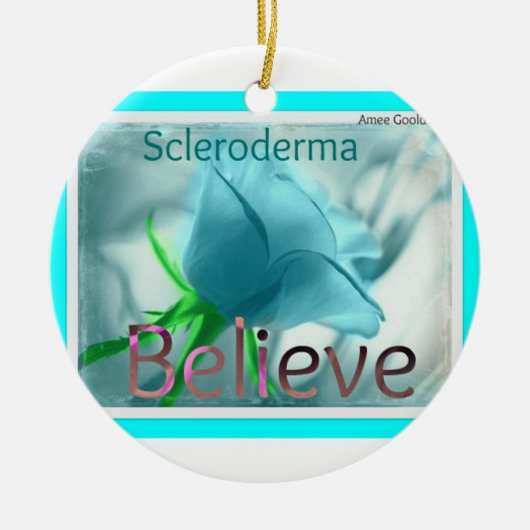 クリスマス セラミックオーナメント (正面)