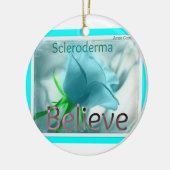 クリスマス セラミックオーナメント (左)