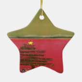 クリスマス セラミックオーナメント (裏面)