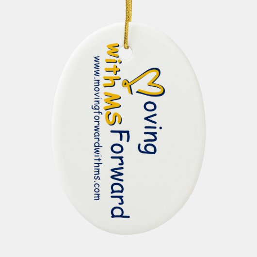 クリスマス セラミックオーナメント (正面)