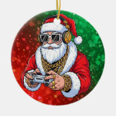 クリスマス セラミックオーナメント (正面)