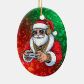 クリスマス セラミックオーナメント (裏面)