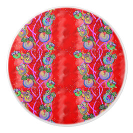 クリスマス セラミックノブ