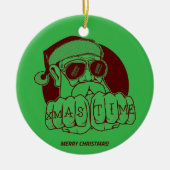 クリスマス セラミック オーナメント (正面)