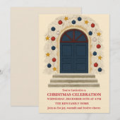 クリスマス・セレブレーション 招待状 (正面/裏面)