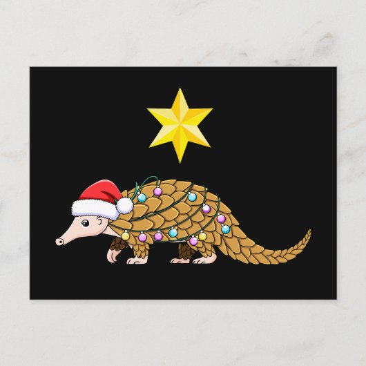 クリスマス センザンコウ サンタ 帽子 オーナメント 星 クリスマス (正面)