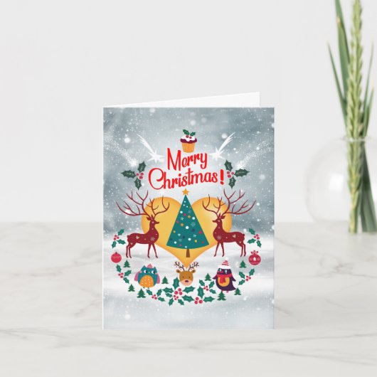 クリスマス ソウル 招待状 (正面)