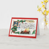 クリスマス・タイド・グリーティング・カード カード (黄色い花)