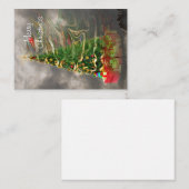 クリスマス・タイム・アドベント ノートカード (正面/裏面)