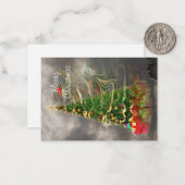 クリスマス・タイム・アドベント ノートカード (正面/裏面インサイチュ)