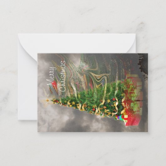 クリスマス・タイム・アドベント ノートカード (正面)