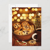 クリスマス・タイム・ジンジャーパン写真 シーズンポストカード (正面/裏面)