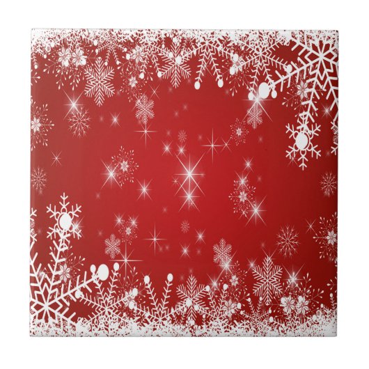 クリスマス タイル (正面)