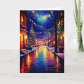 クリスマス・タウン カード (正面)