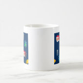 クリスマス・タコス絵文字 コーヒーマグカップ (中央)