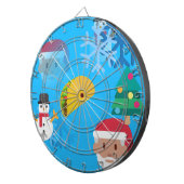 クリスマス・タコス絵文字 ダーツボード (正面右)