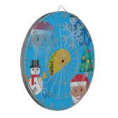 クリスマス・タコス絵文字 ダーツボード (正面左)