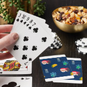 クリスマス・タコス絵文字 トランプ (インサイチュ)