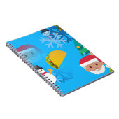 クリスマス・タコス絵文字 ノートブック (右側)