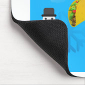 クリスマス・タコス絵文字 マウスパッド (コーナー)