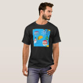 クリスマス・タコス絵文字 Tシャツ (正面フル)
