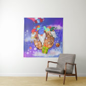 クリスマス・タペストリ飛んでいるー与え格言とギフト品 タペストリー (インサイチュ)