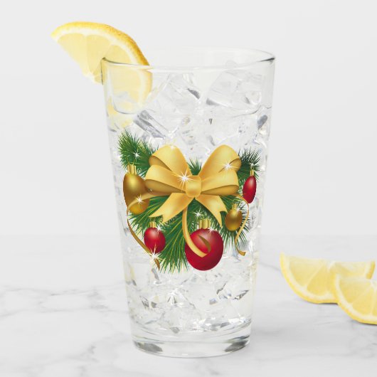 クリスマス タンブラーグラス (アイス正面)