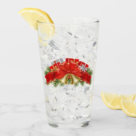 クリスマス タンブラーグラス (アイス正面)