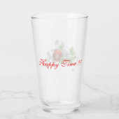 クリスマス タンブラーグラス (裏面)