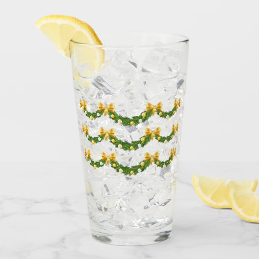 クリスマス タンブラーグラス (アイス正面)