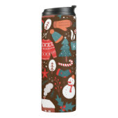 クリスマス タンブラー (回転左)