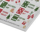 クリスマス ダイス ギフト交換 カッティングボード (角)