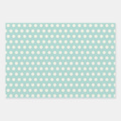 クリスマス ダックスフント ラッピングペーパー 3枚セット ラッピングペーパーシート (正面3)