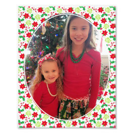 クリスマス・ダーリングがテンプレートを可愛すごいく フォトプリント           