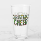 クリスマス・チアクリスマスタイポグラフィ タンブラーグラス (裏面)